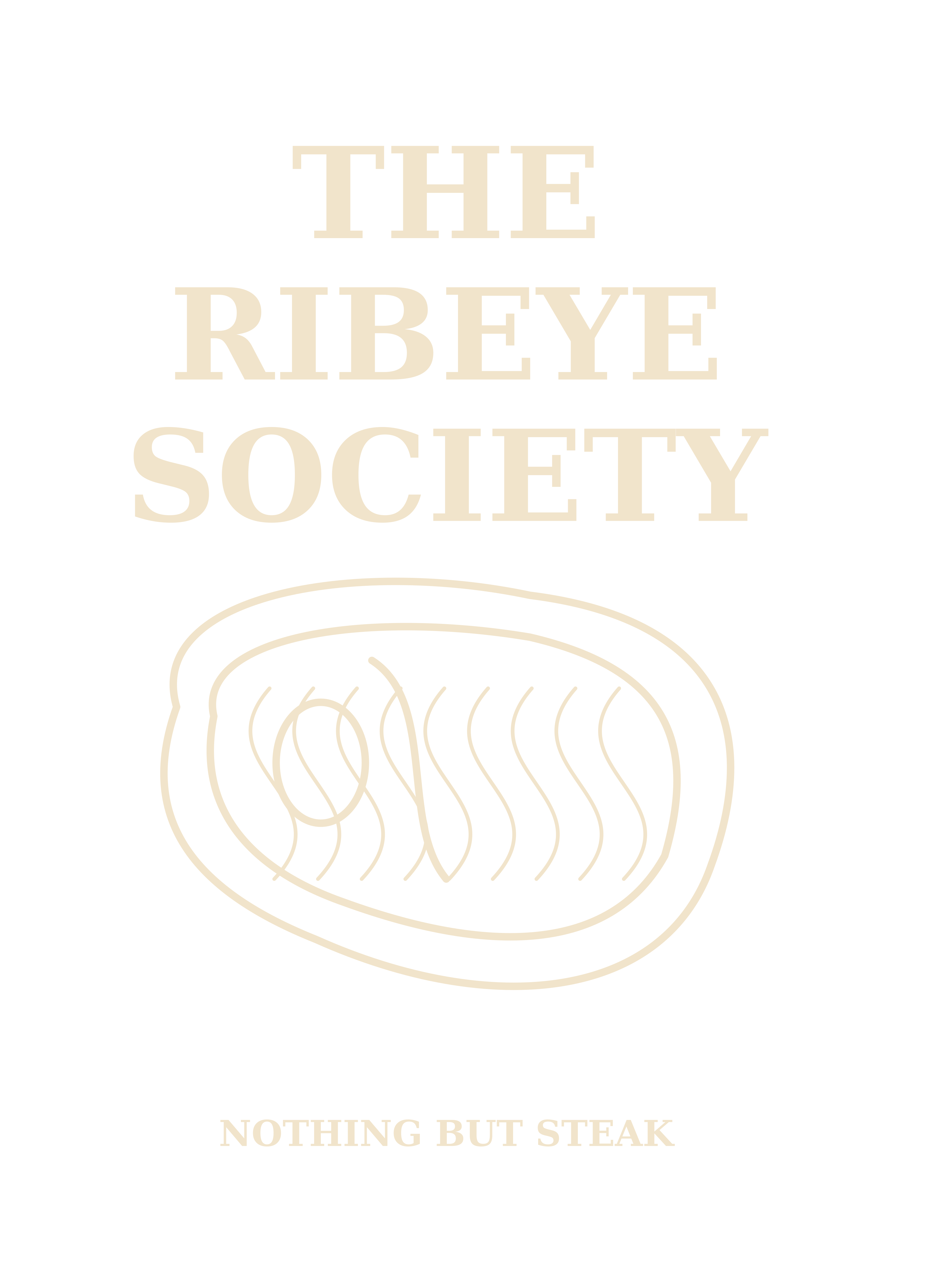 The Ribeye Society Tee standalone artwork