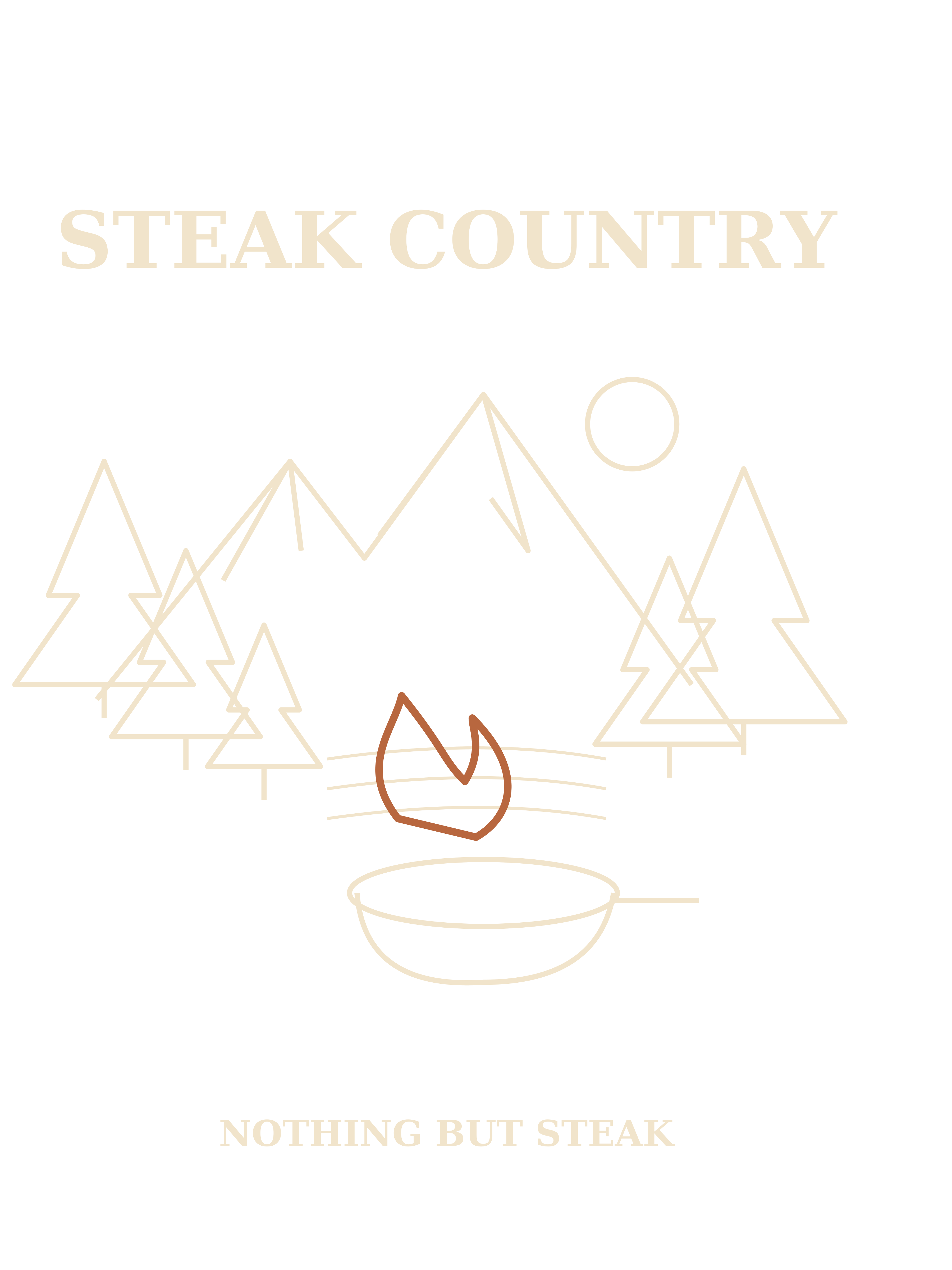 Steak Country Tee standalone artwork